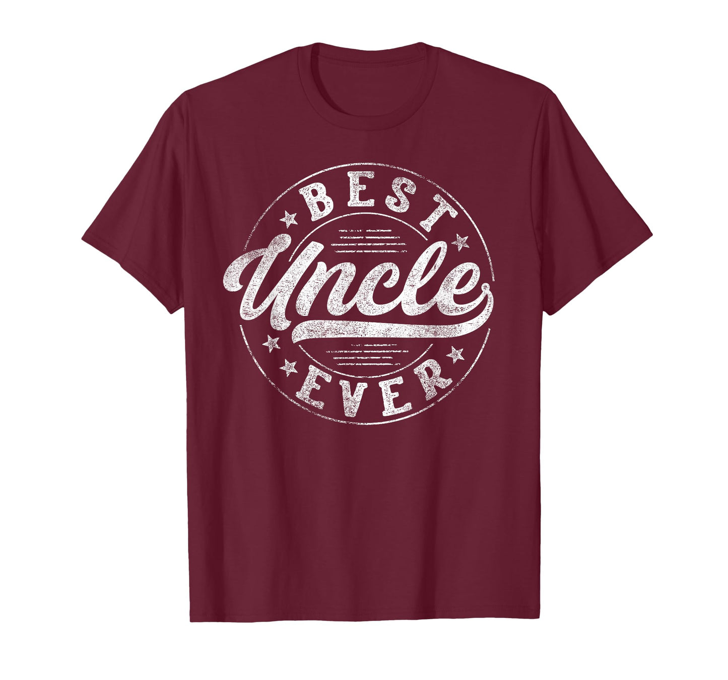 Best Uncle Ever Father's Day Uncle Gifts Vintage Emblem T-Shirt