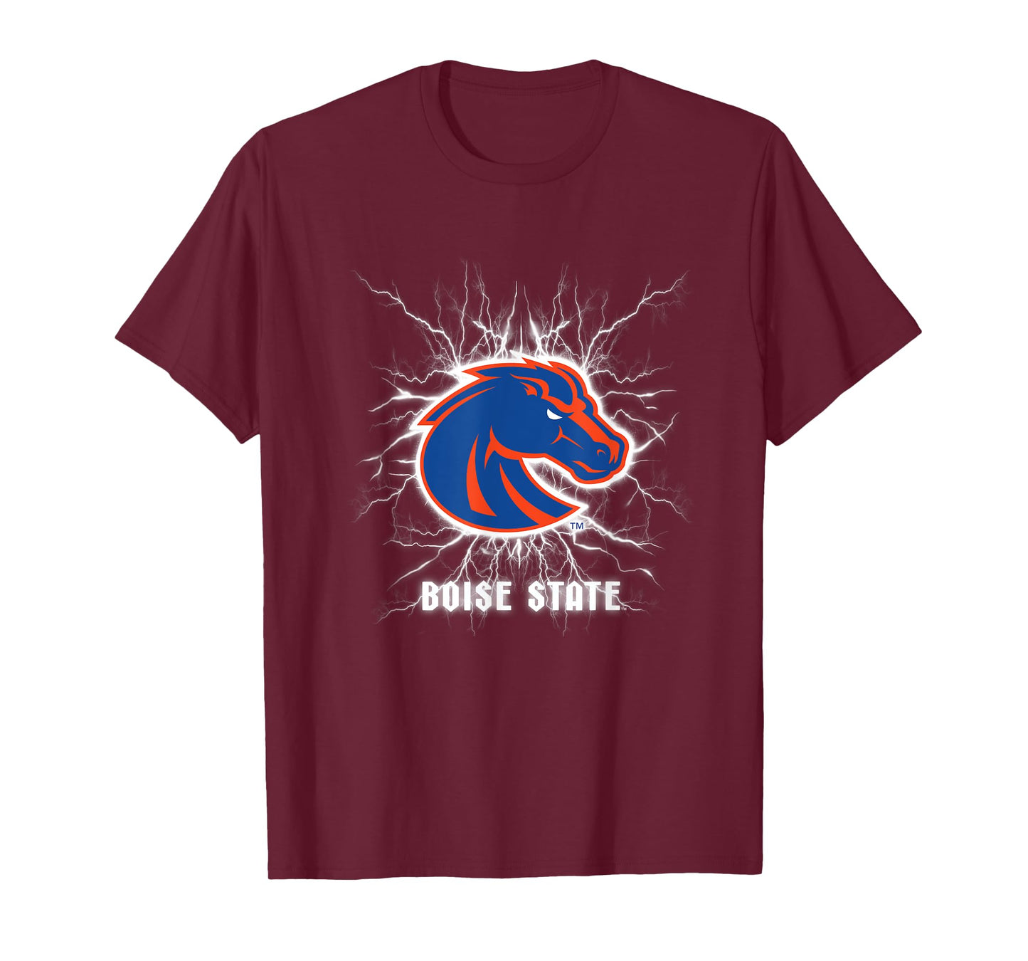 Boise State Broncos 90's Lightning Officially Licensed T-Shirt