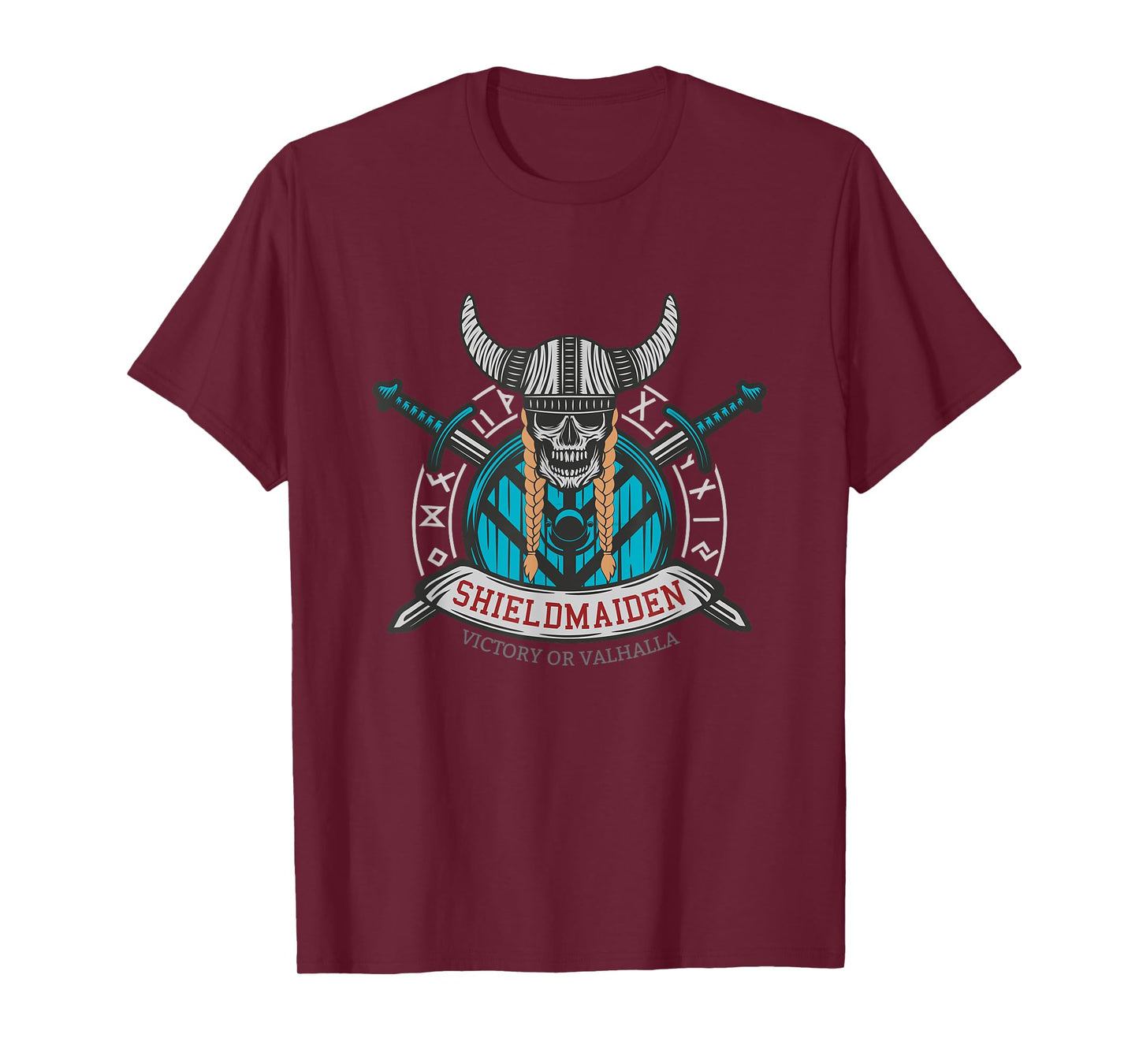 Shieldmaiden Shield Maiden Viking Woman Shield Warrior T-Shirt