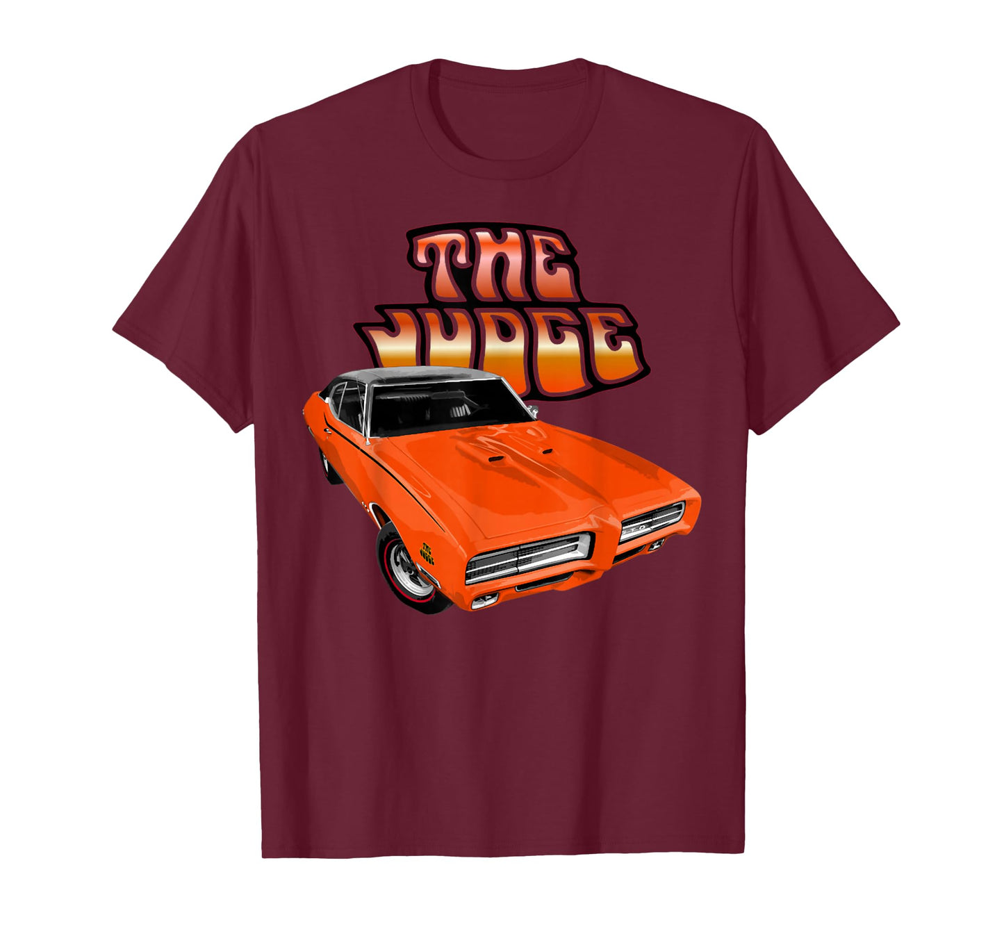 I'm not old I'm a classic GTO Tees 69 GTO Judge Orange T-Shirt, Small, Black