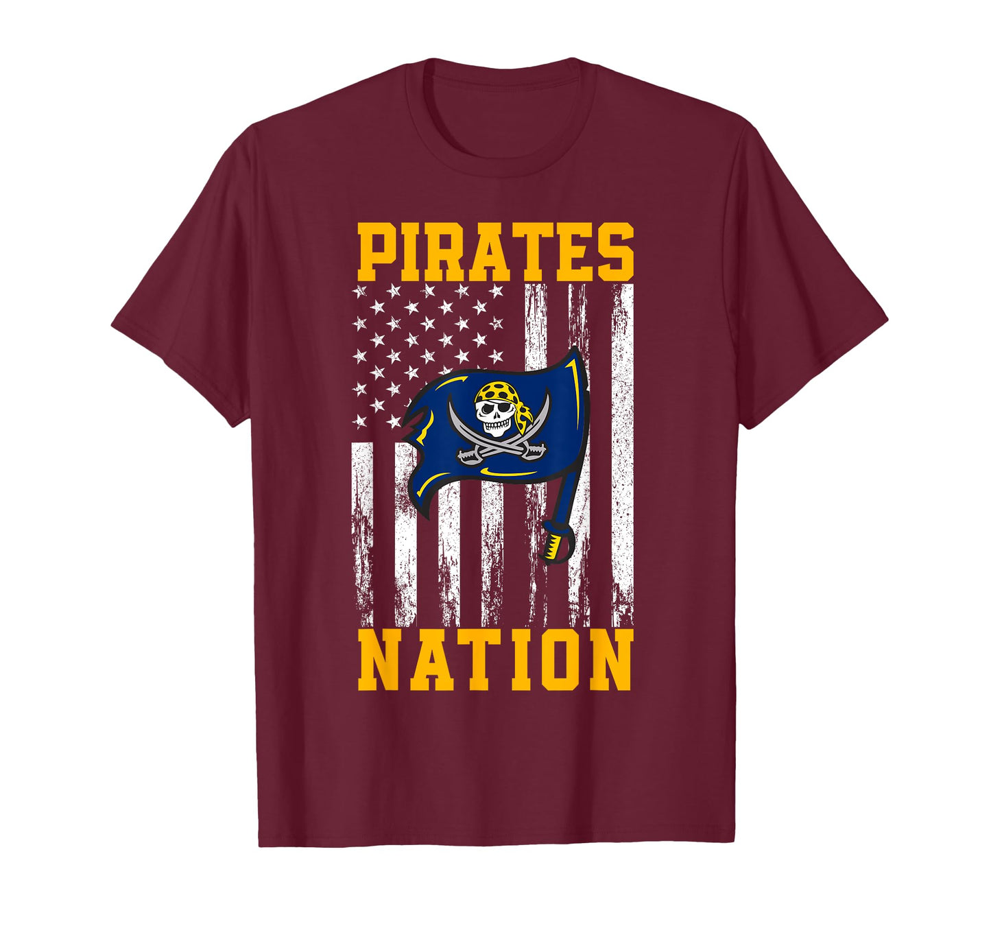 Fairhope Pirates Logo Nation HS T-Shirt