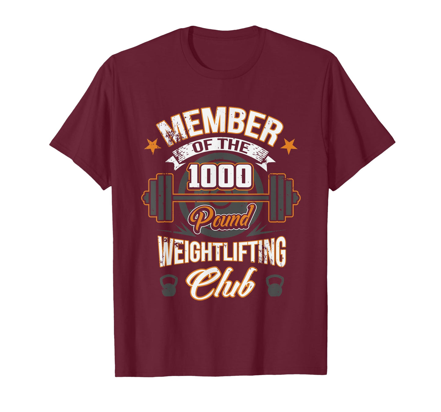 Member Of The 1000 Pound Weightlifting Club T-Shirt T-Shirt