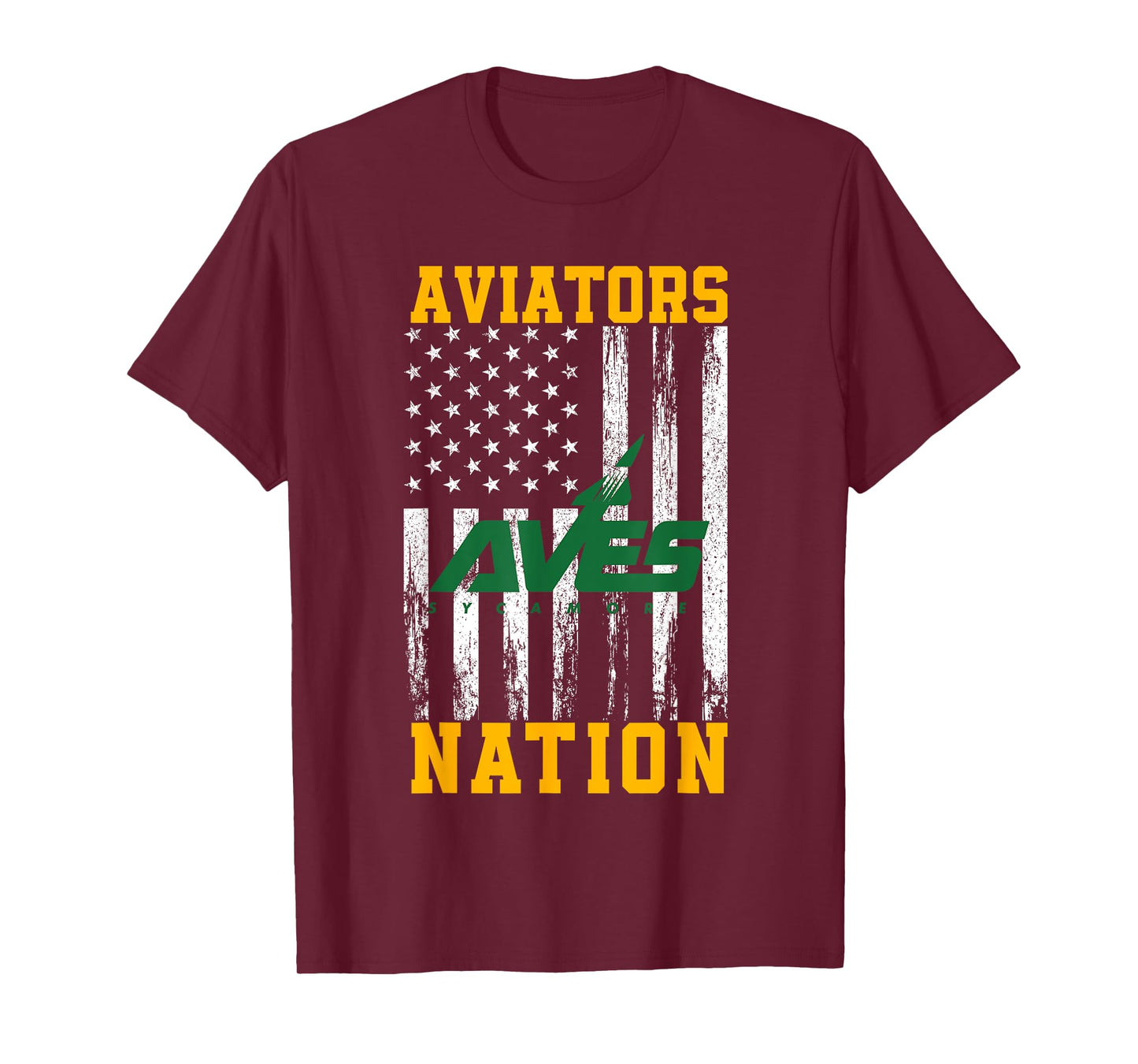Sycamore Aviators Logo Nation HS T-Shirt