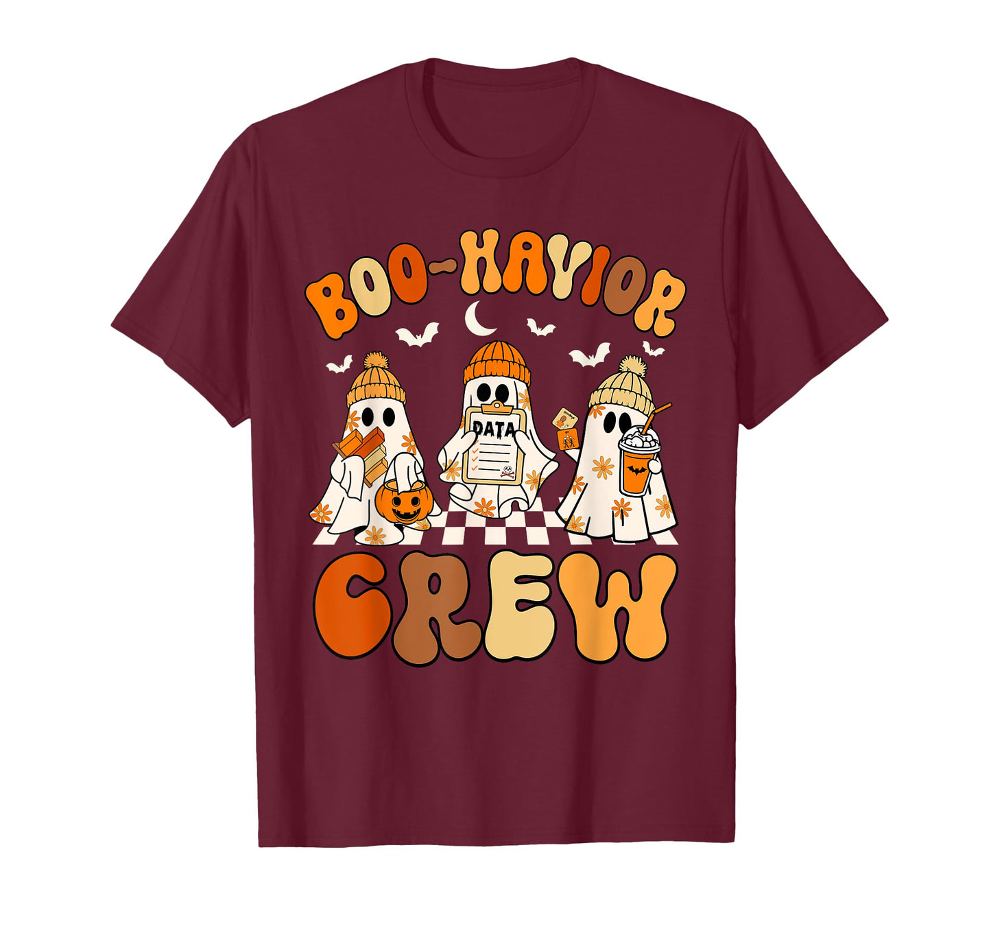 Boo-Havior Crew Behavior Analyst Halloween ABA T-Shirt