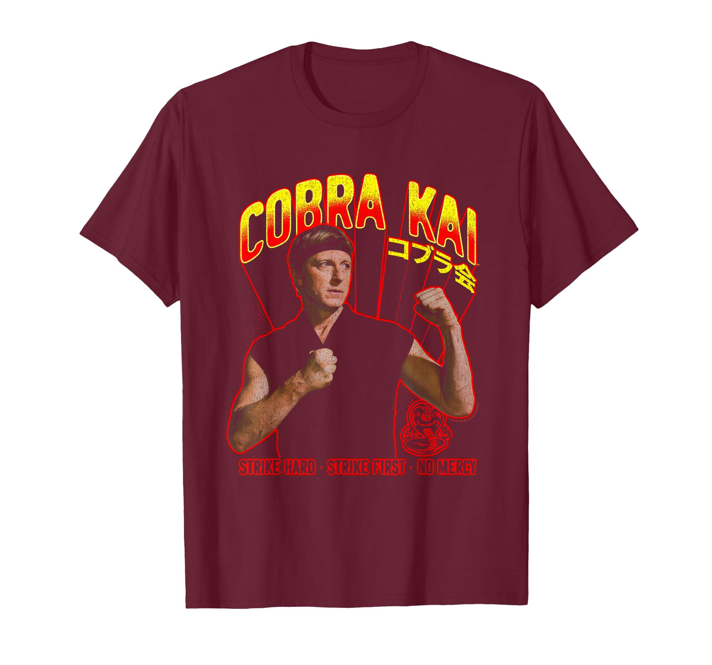Cobra Kai Johnny with Gradient Logo T-Shirt