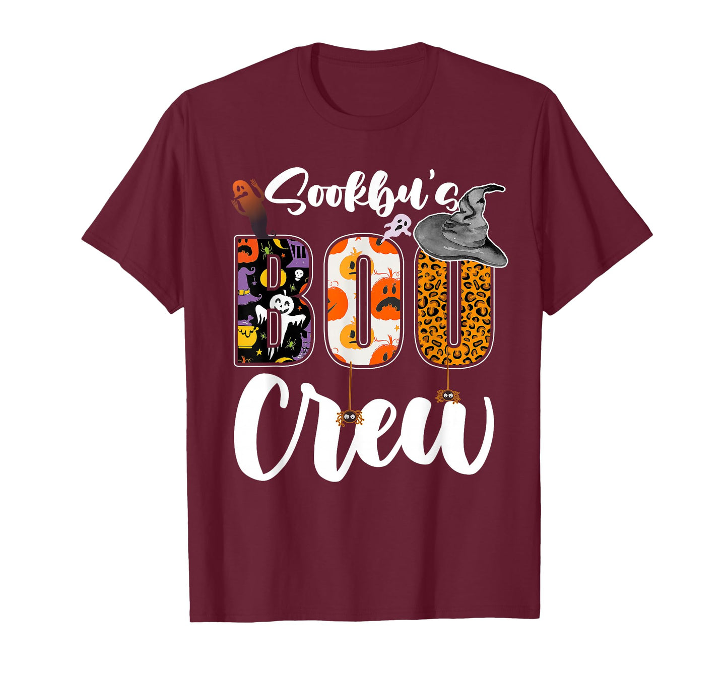 Sookbu's Boo Crew Halloween Aunt Nephew Niece Matching T-Shirt