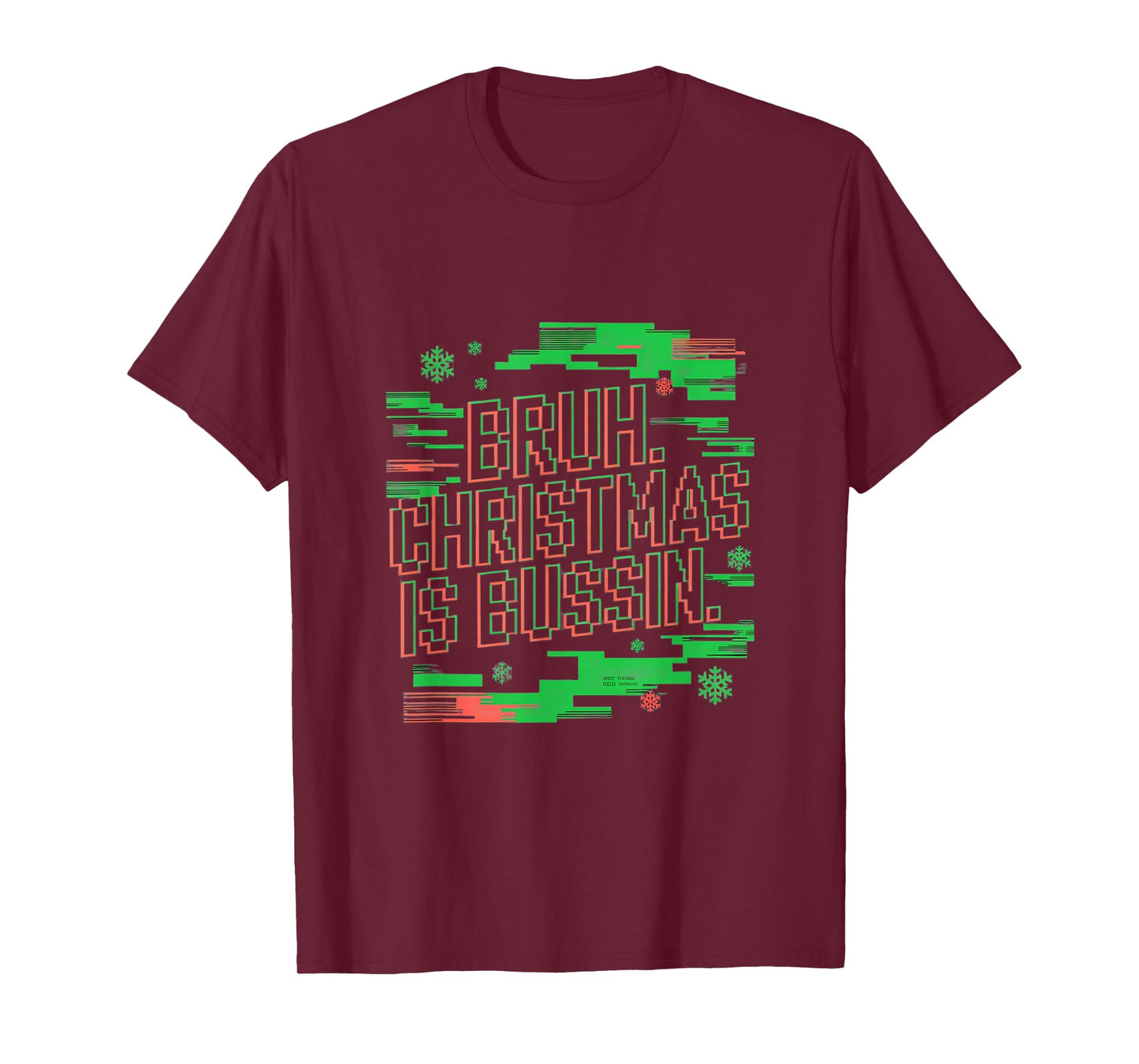 Funny Gen Alpha Gen Z Slang Funny Christmas Sweater T-Shirt