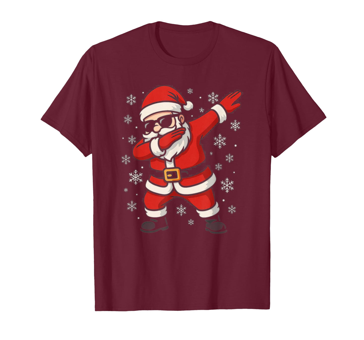 Dabbing Santa Claus Christmas Boys Girls Men Funny Xmas Dab T-Shirt