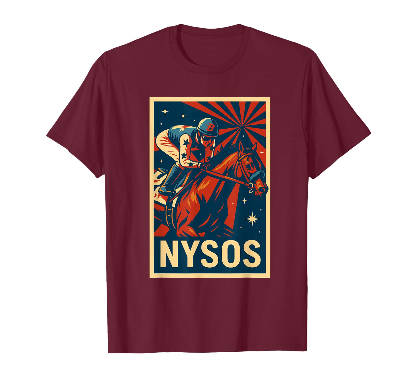 Nysos Horse, Horse Racing, Del Mar, Santa Anita, Horses T-Shirt
