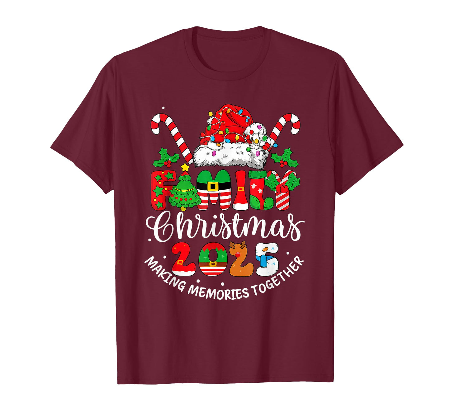 Family Christmas 2025 Matching Outfit Xmas T-Shirt