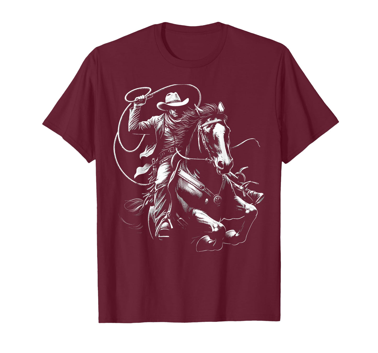Western Cowboy Horse Rodeo Country T-Shirt