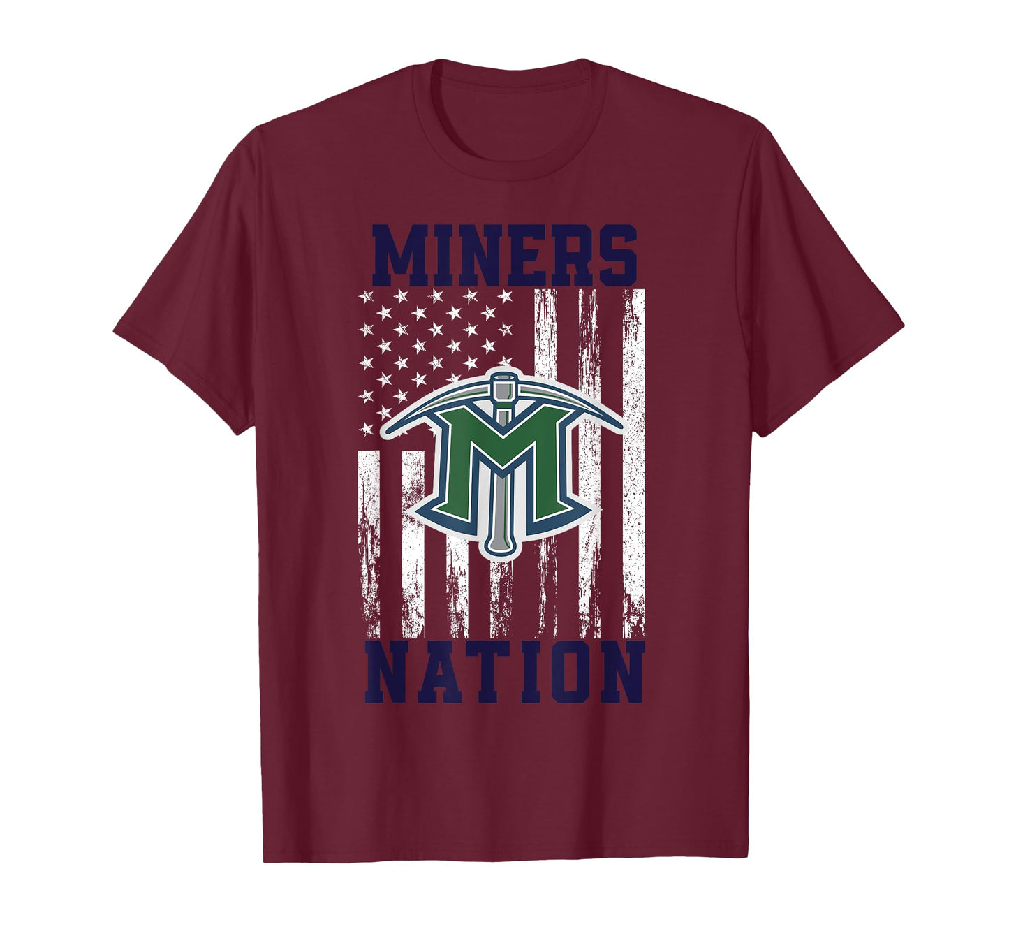 El Diamante Miners Logo Nation HS T-Shirt