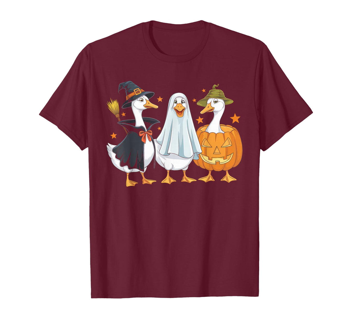 Halloween Tshirt Women Men Skeleton Witch Monster Party T-Shirt