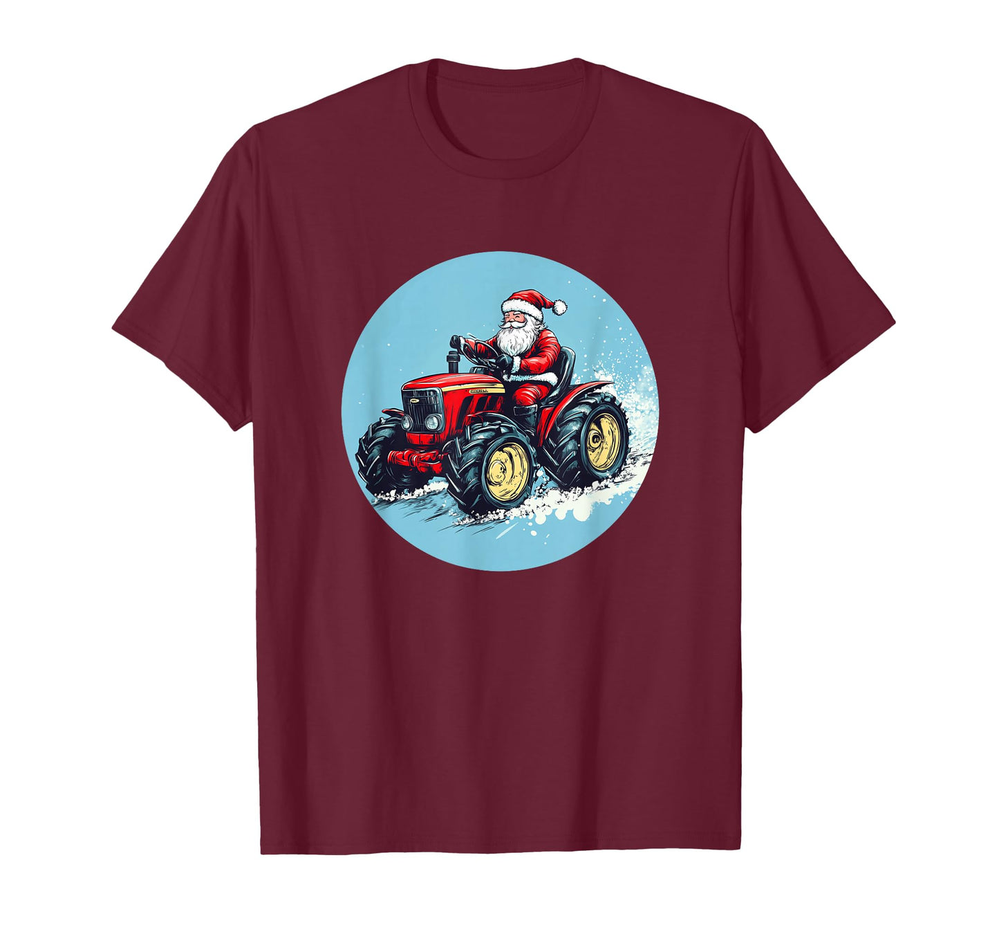 Farmer Santa Claus Plows into Christmas Fun for Season T-Shirt