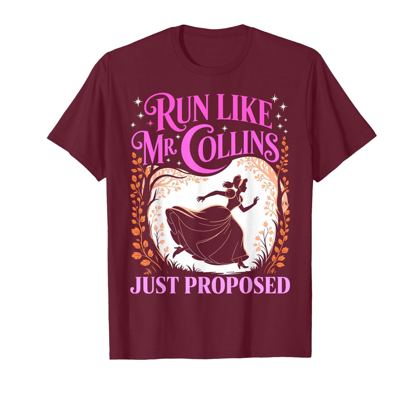 Run Like Mr Collins Just Proposed Vintage retro T-Shirt