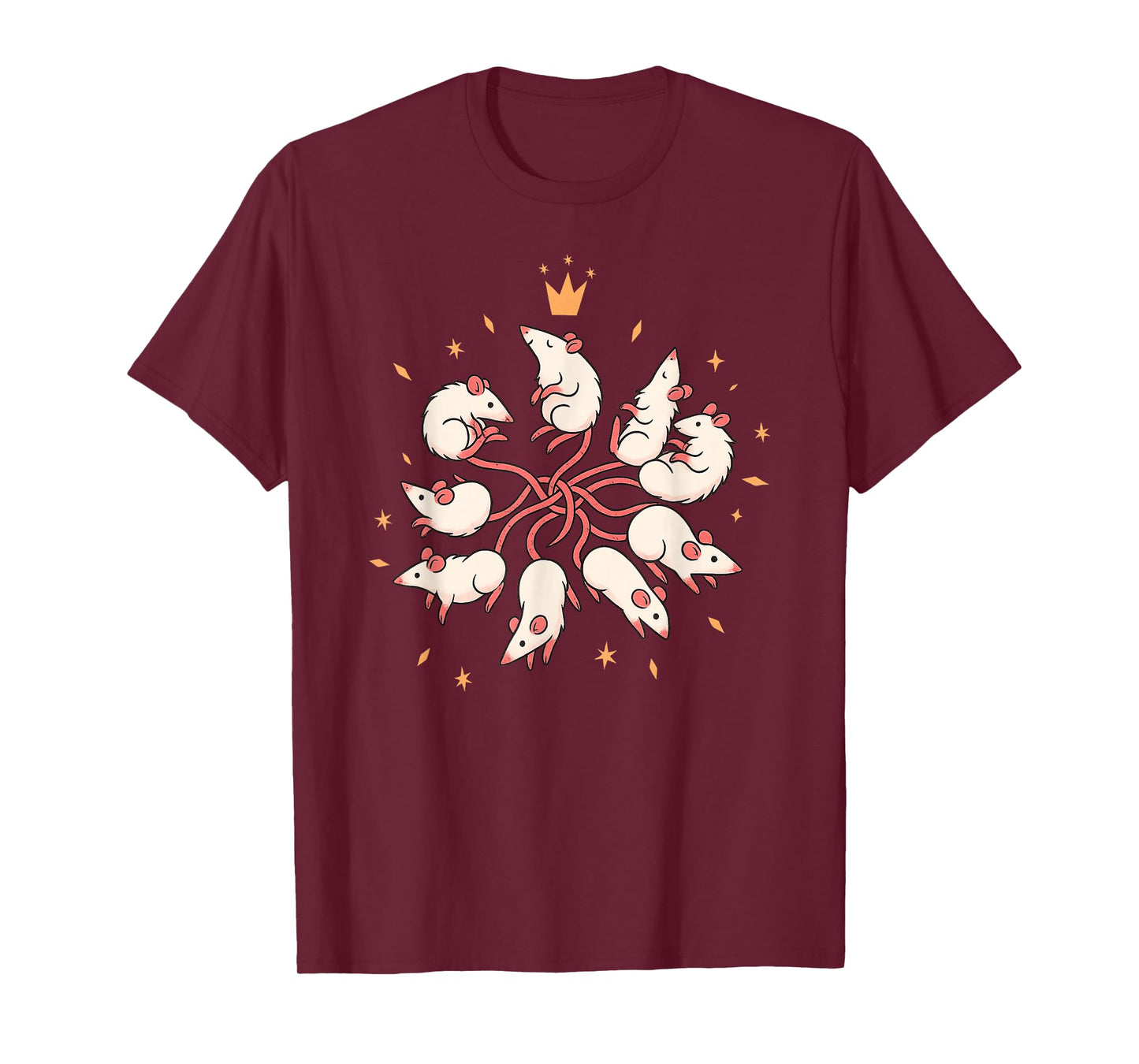 Creepy Cute Rat King I Wicca Witch | Pastel Goth Rats T-Shirt