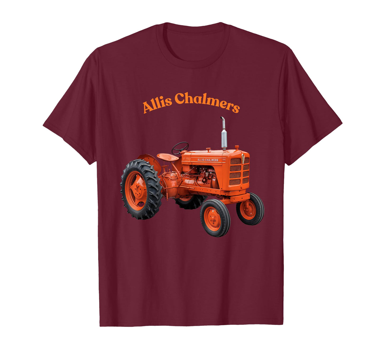 Vintage Alls Chalmers Tractor Retro Farming T-Shirt