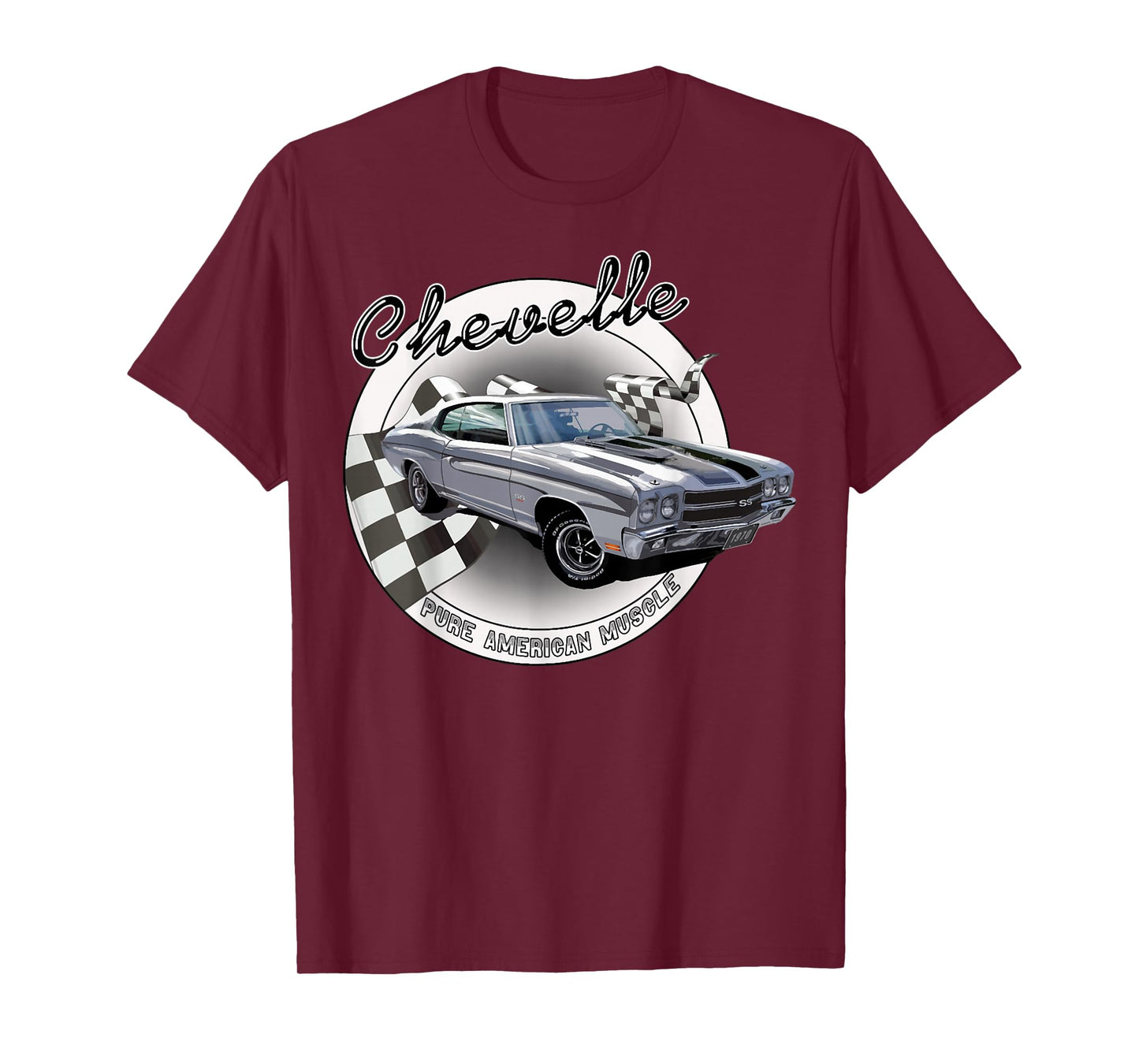 1970 70 Chevelle SS Cortez Silver Trending Chevys Muscle Car T-Shirt