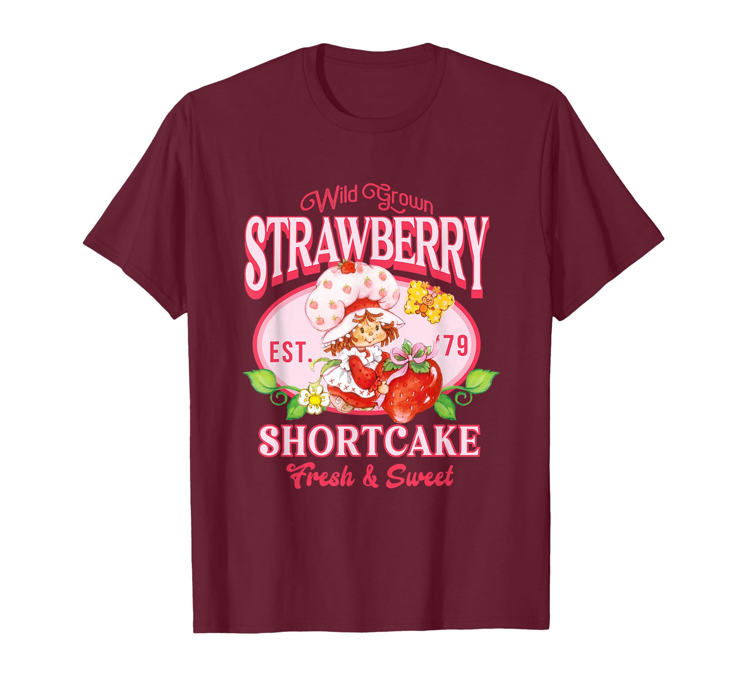 Strawberry Shortcake Wild Grown Vintage '79 Poster T-Shirt