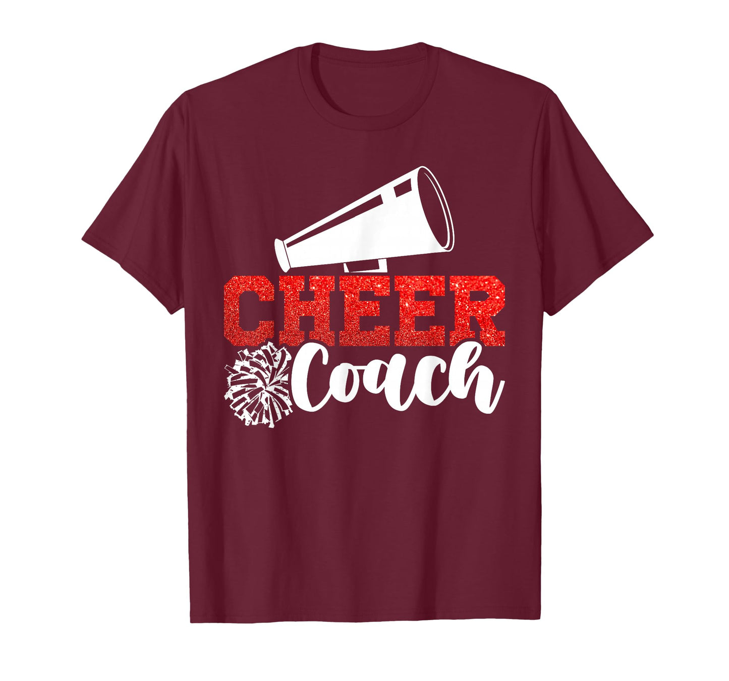 Cheer Coach Megaphone Cheerleading Coach T-Shirt