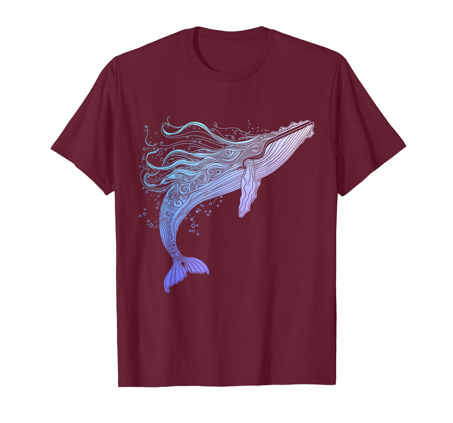 Blue Whale Humpback Whale Lover T-Shirt