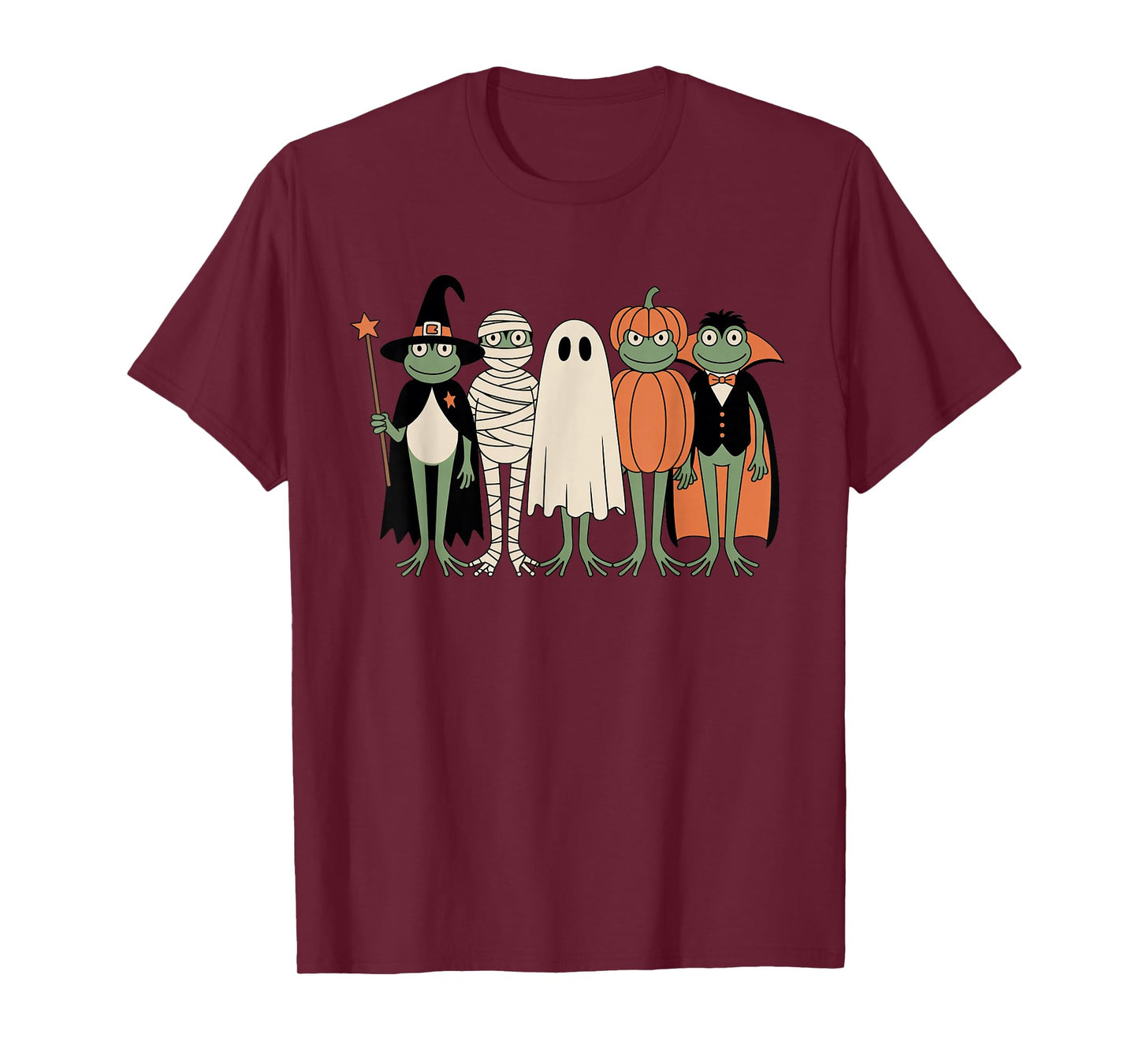 Toddler Boys Cute Frog Halloween Ghost Mummy Witch Costume T-Shirt