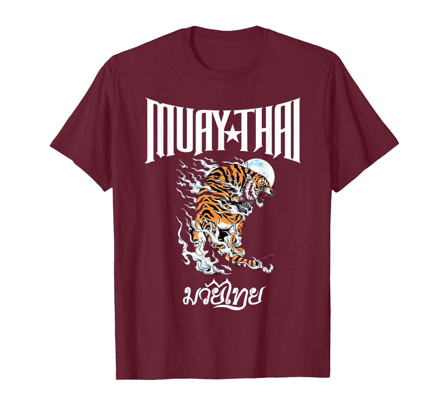 Sawadee thai traditional sak yant thai twin tiger muay thai T-Shirt