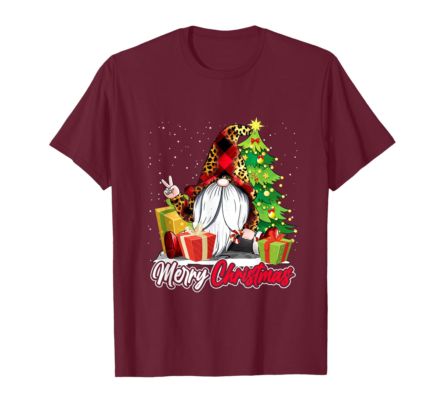 Merry Christmas Gnome Family Matching Pajama Xmas Women Men T-Shirt