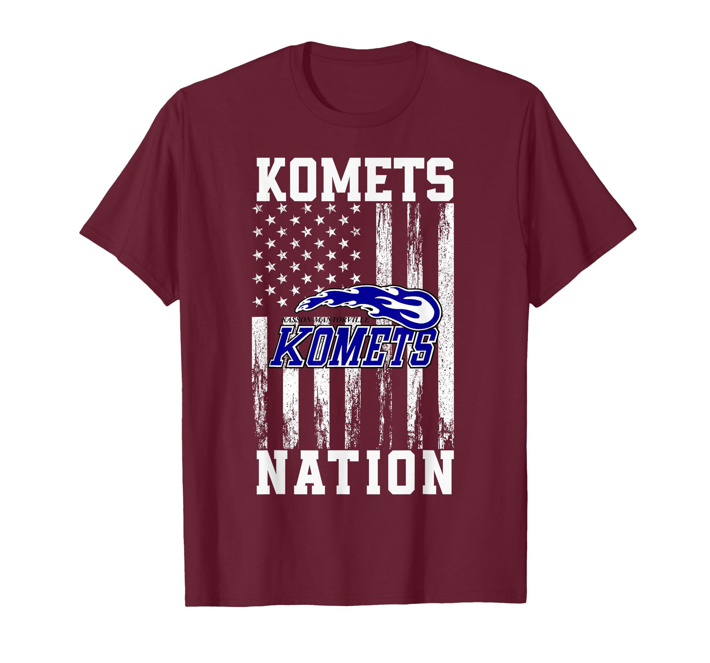 Kasson-Mantorville Komets Logo Nation HS T-Shirt