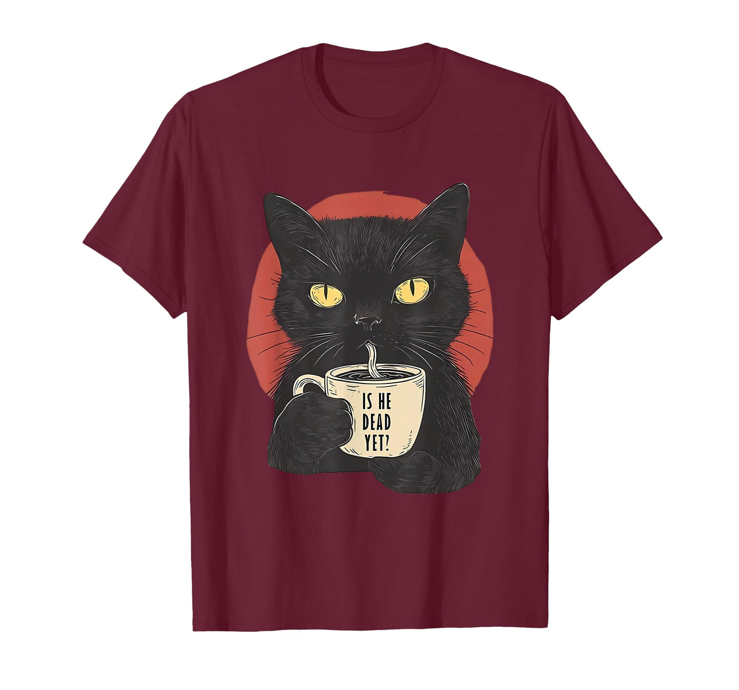 Is He Vintage Dead Yet Dark Humor Retro Gifts T-Shirt