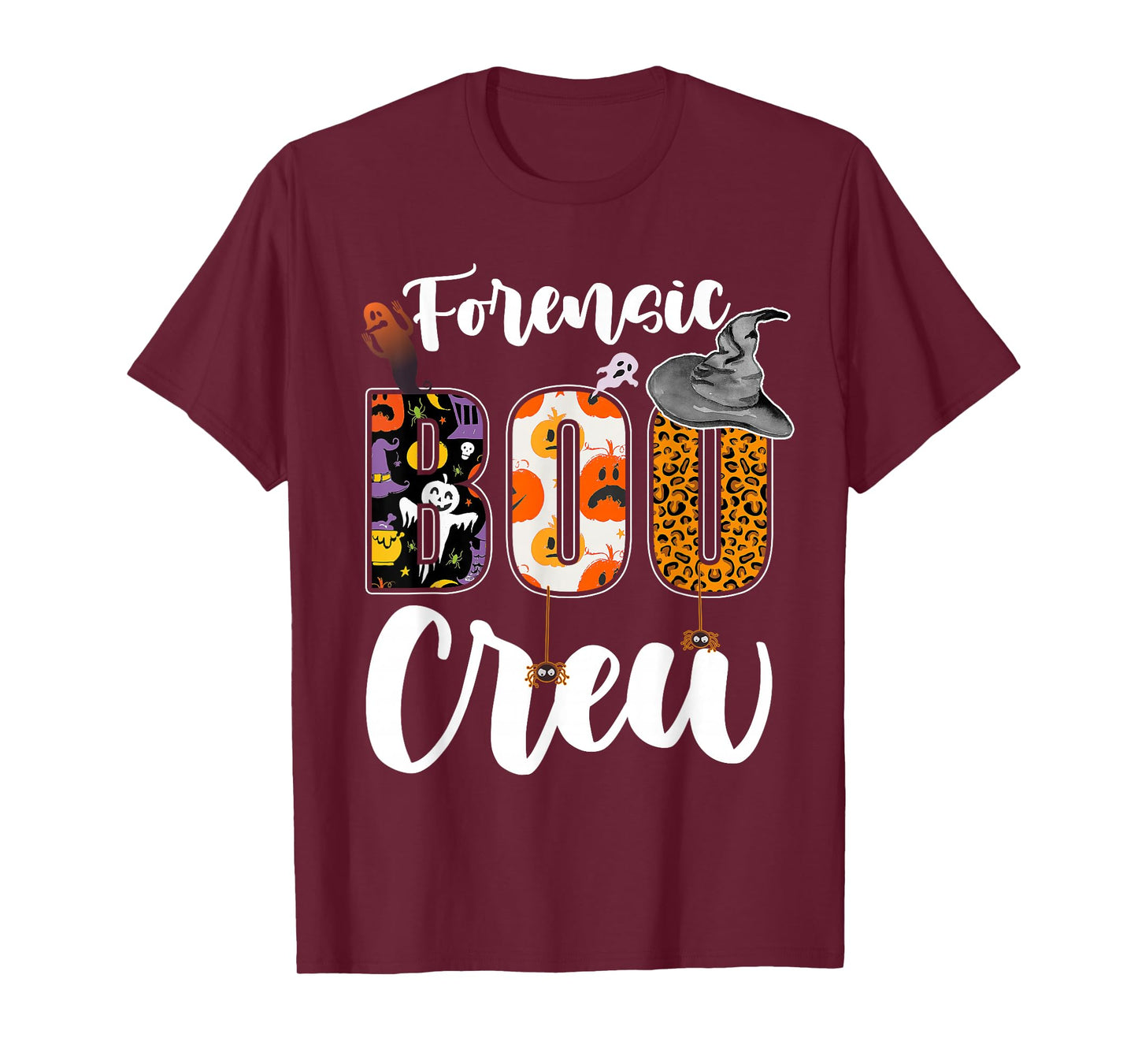 Forensic Boo Crew Halloween Match Pathologist T-Shirt