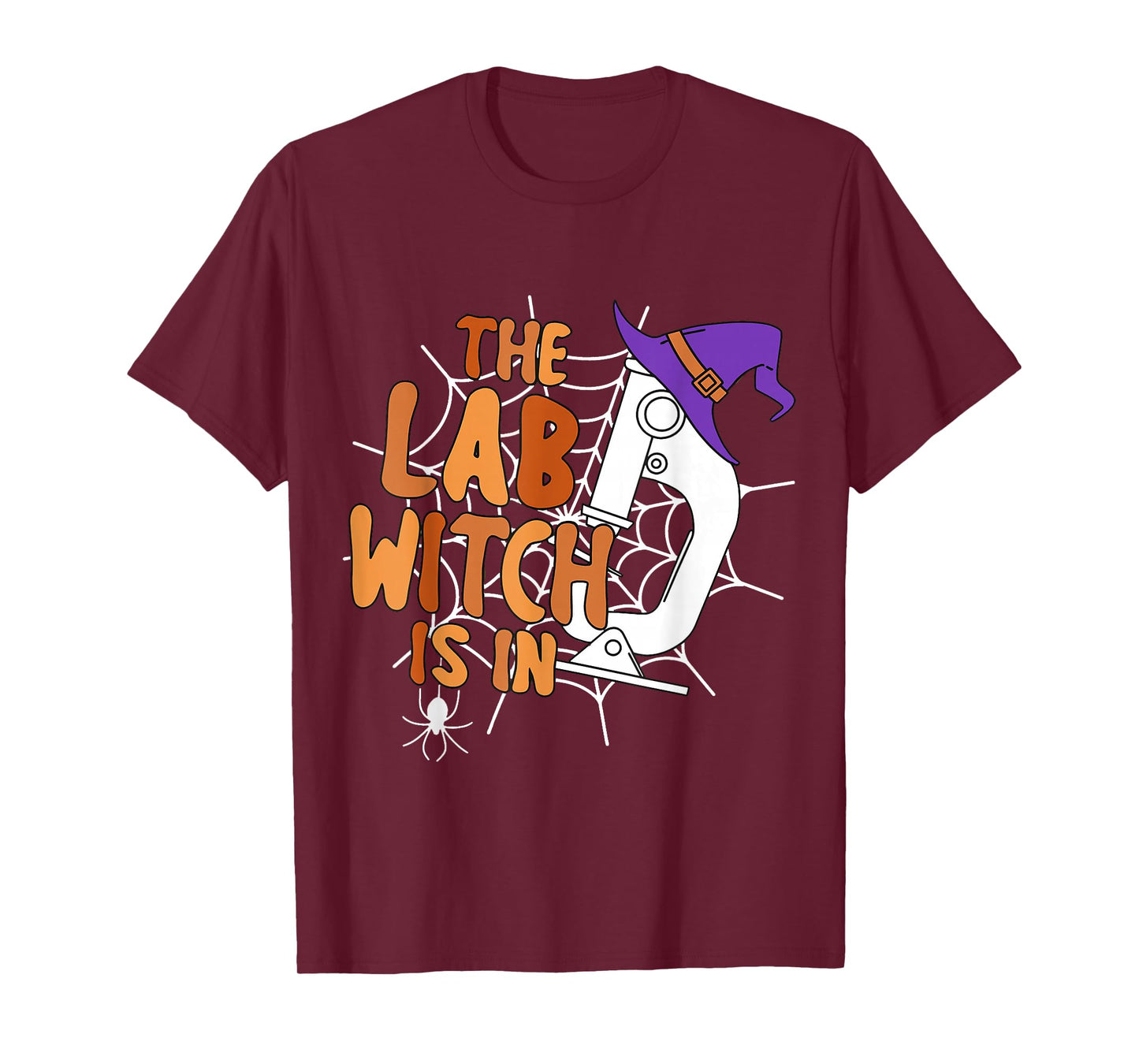 Microbiology Halloween Lab Science The Lab Witch is in T-Shirt