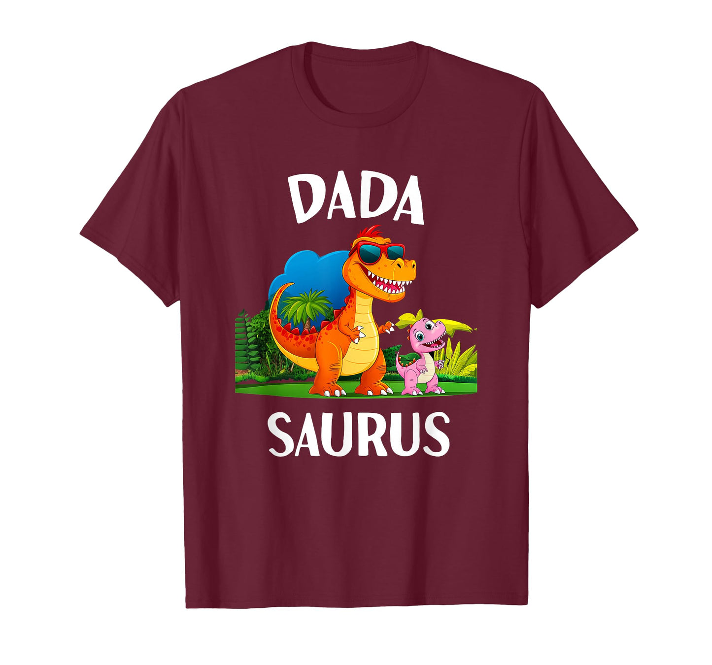 Dadasaurus Dinosaur Daddy Dino Matching Family T Rex Men T-Shirt