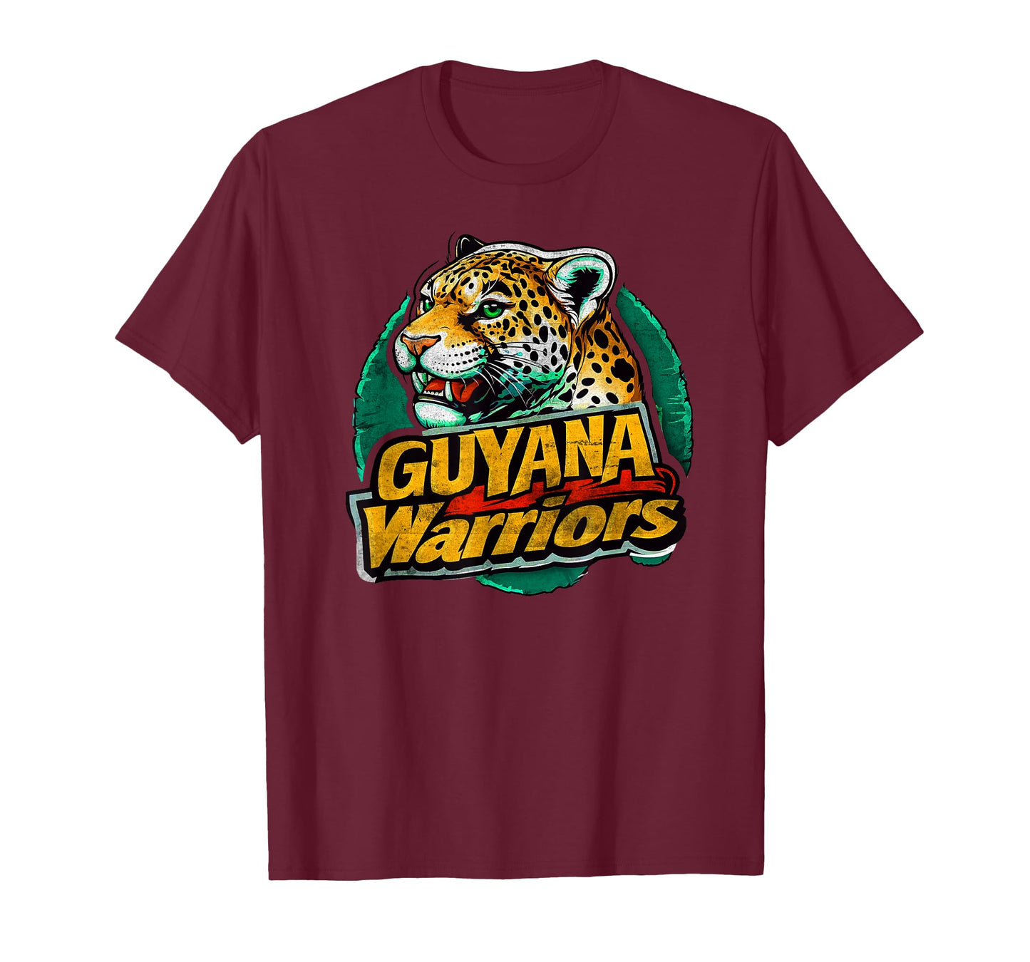 Guyana Warriors Vintage Look Cricket T-Shirt