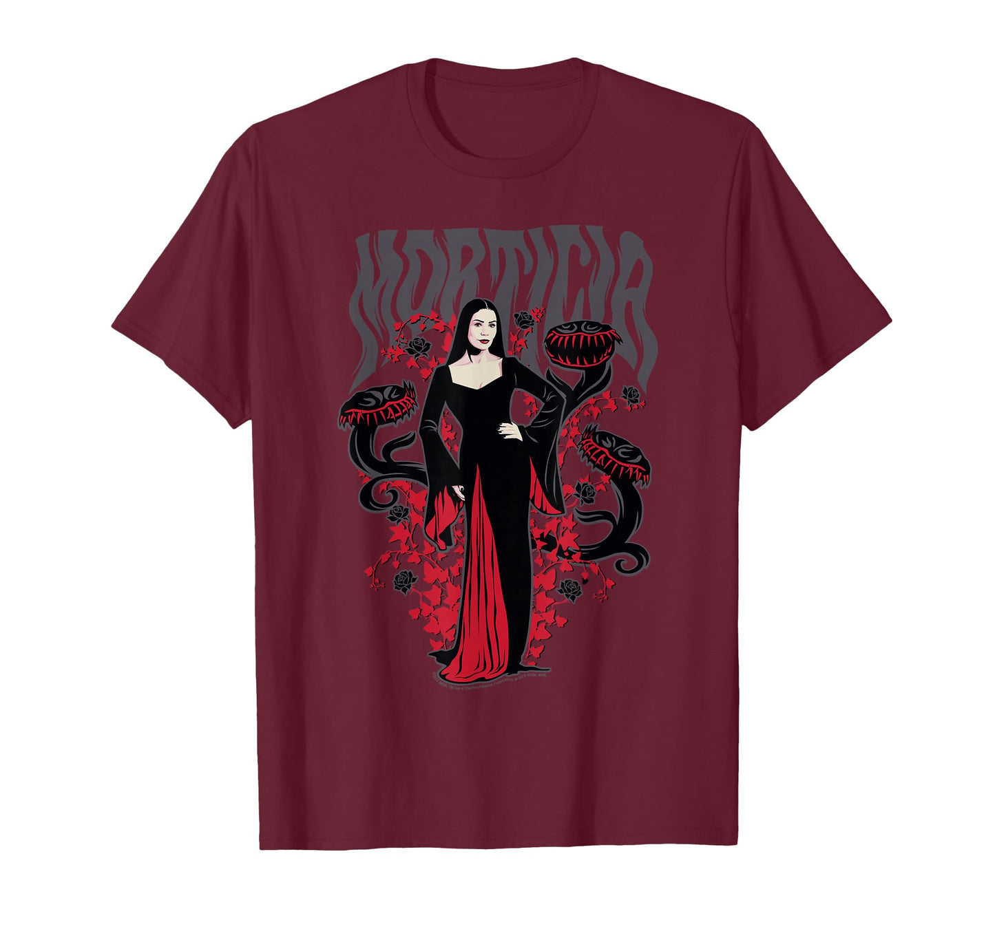 Wednesday Season 2 Morticia and Her Venus Flytraps T-Shirt