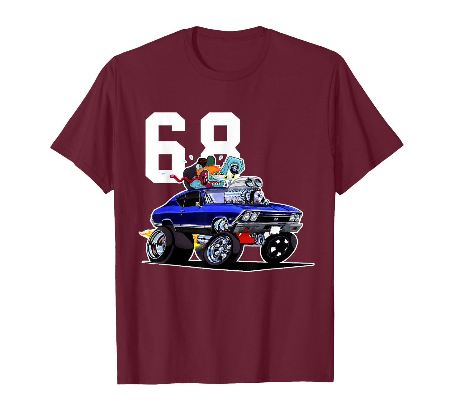 1968 68 Chevelle SS Trending Chevys Muscle Car Funny T-Shirt