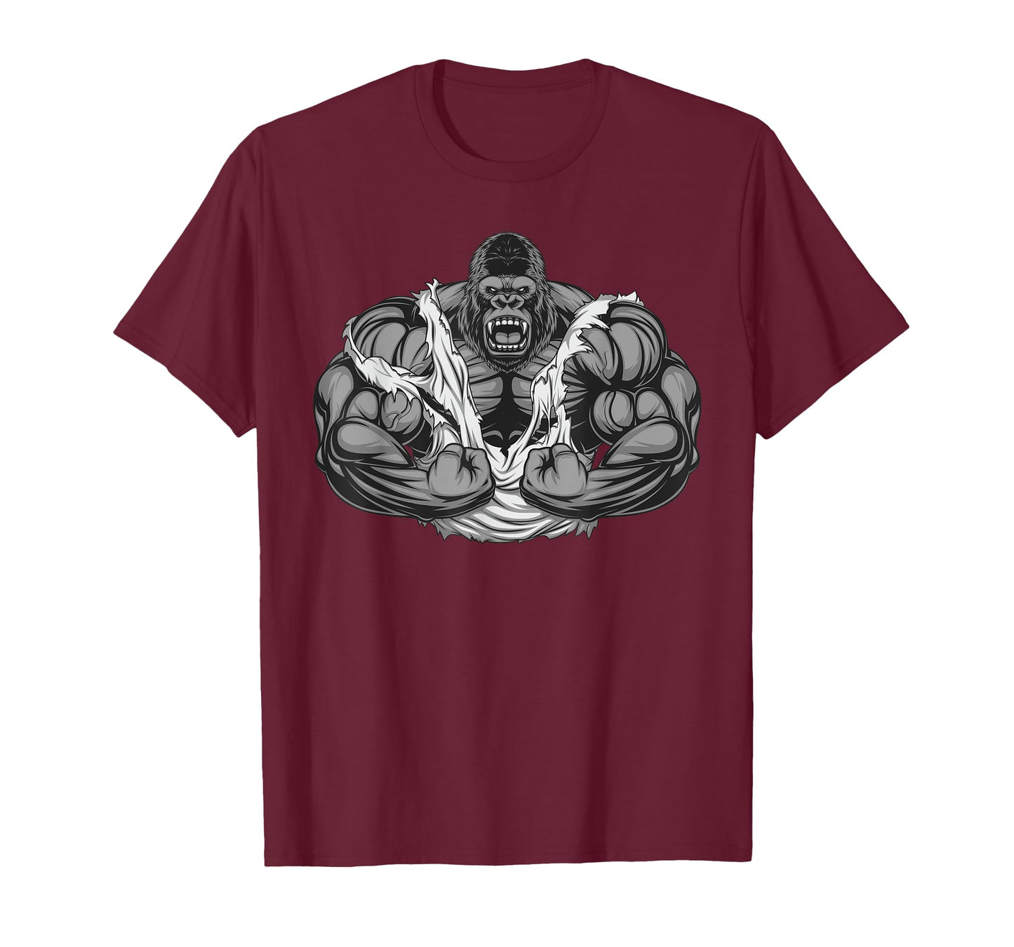 muscle gorilla Fitness Workout Gym for lover Bodybuilding T-Shirt
