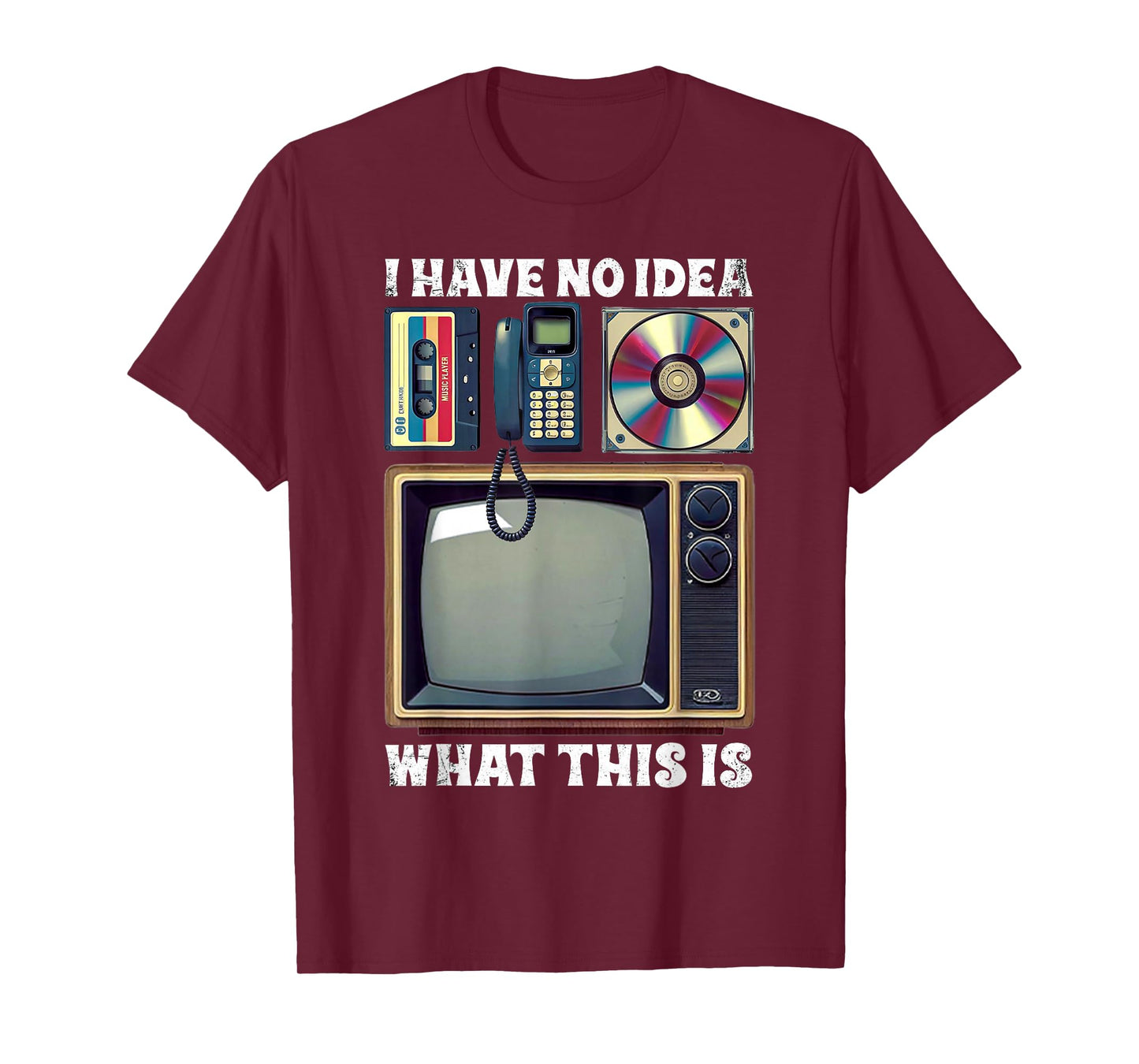 I Have No Idea What This Is Kids 70s 80s 90s Outfit Theme T-Shirt