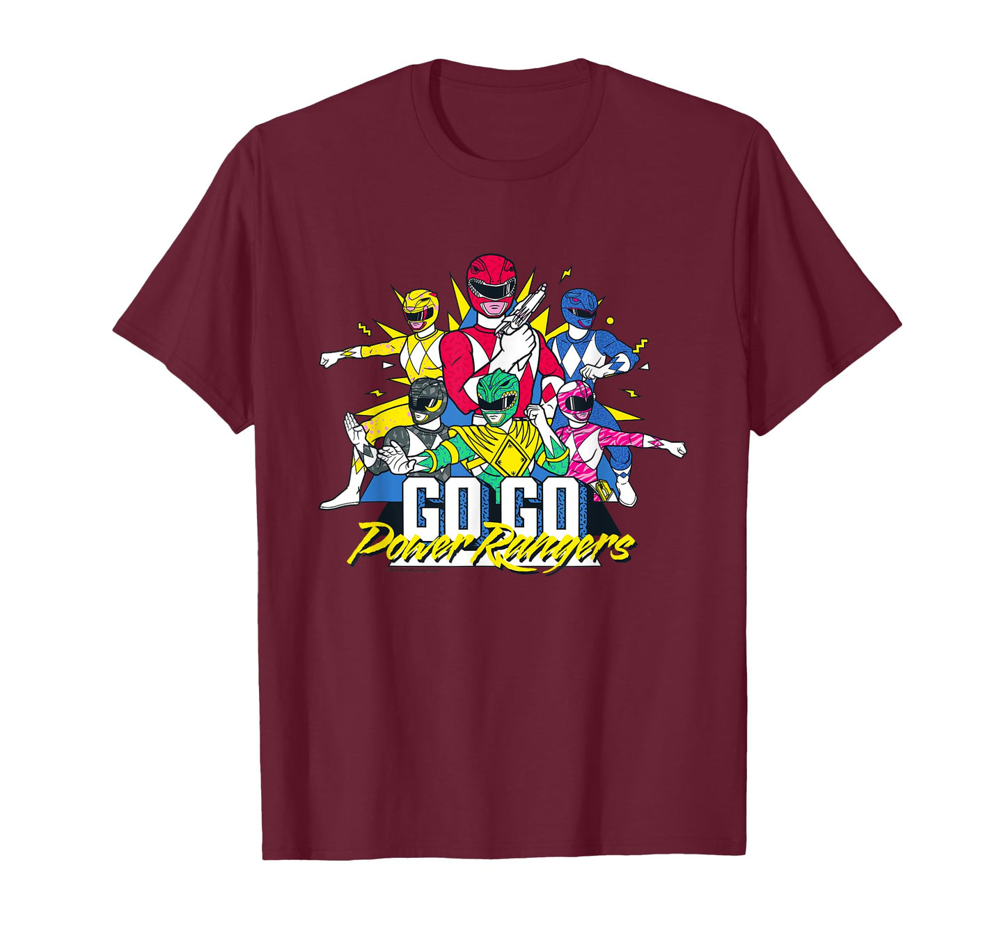 Power Rangers Go Go Retro 90s T-Shirt
