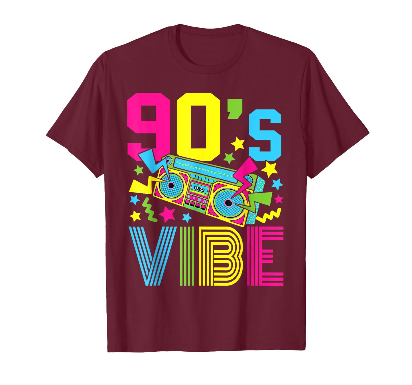 Retro 90's Vibe Nineties Theme Party Vintage 1990s Style T-Shirt