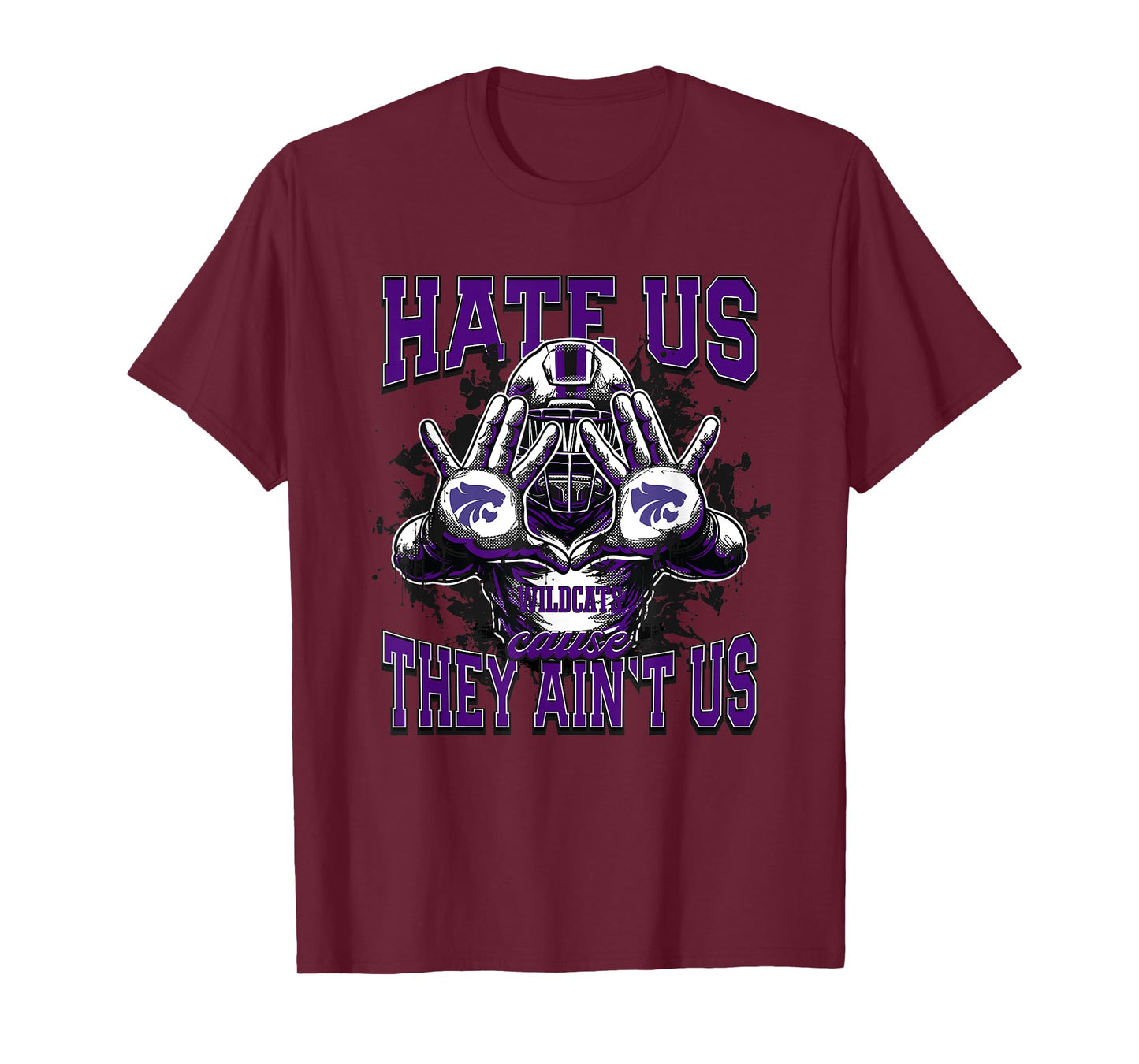 Humble Wildcats Logo Hate Us Cause They Ain't HS T-Shirt
