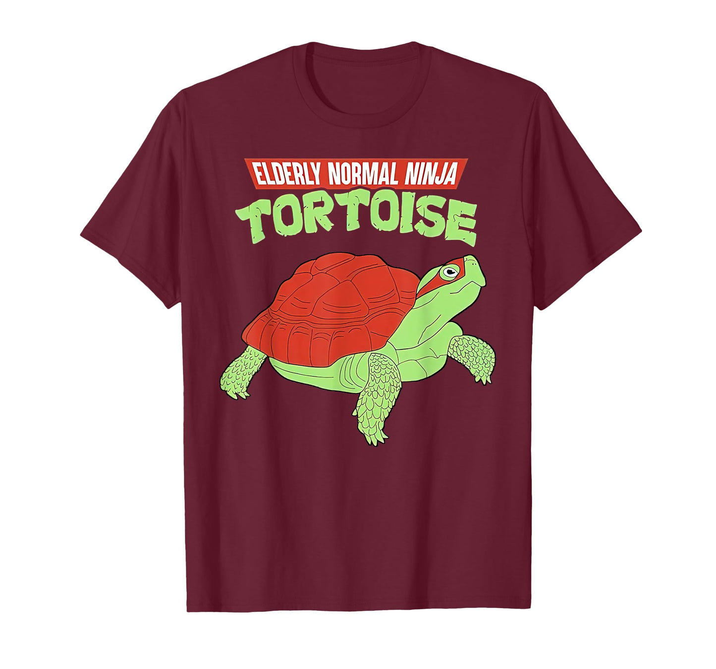 Vintage Elderly Normal Ninja Tortoise T-Shirt