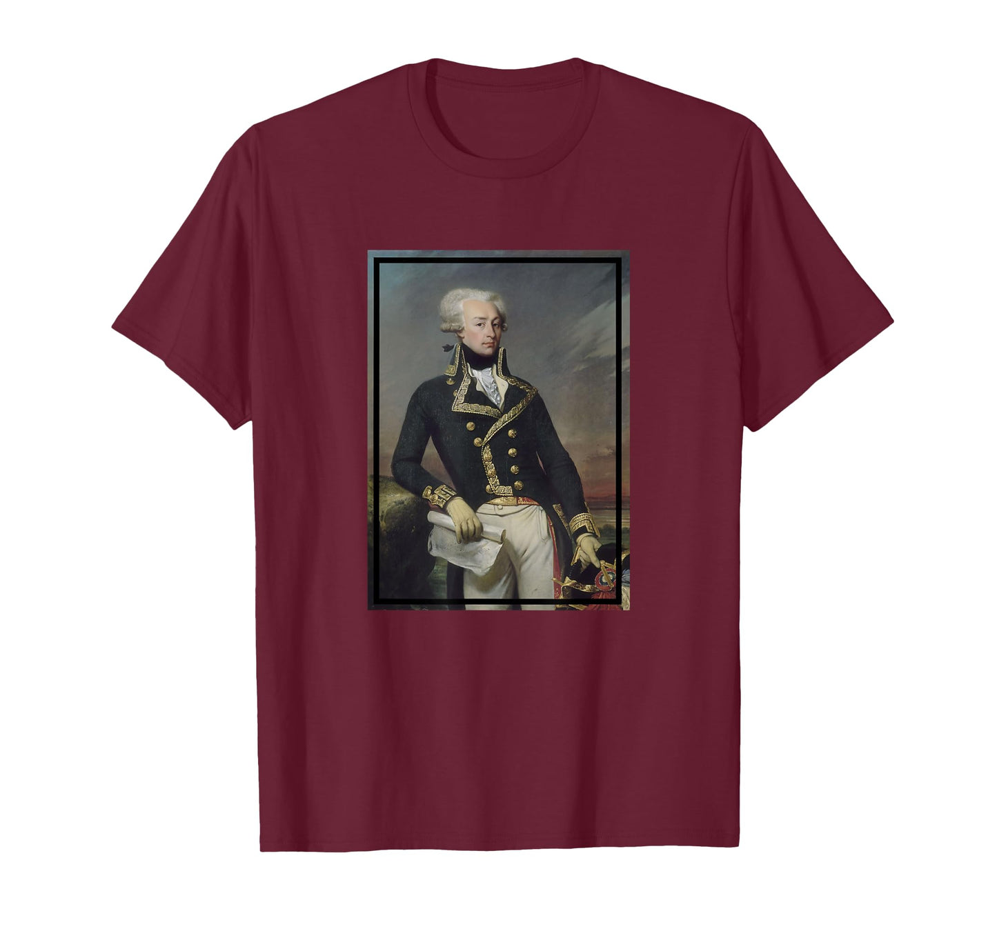 Marquis de Lafayette Portrait Painting (1834) T-Shirt