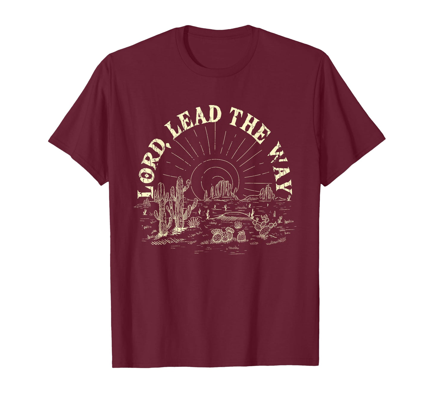 Lord Lead The Way Faith Christian Religion T-Shirt