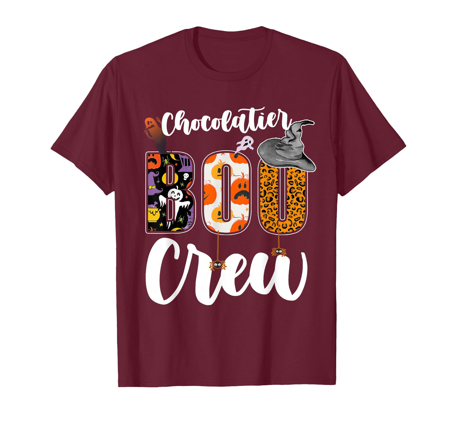 Chocolatier Boo Crew Halloween Match Chocolate T-Shirt