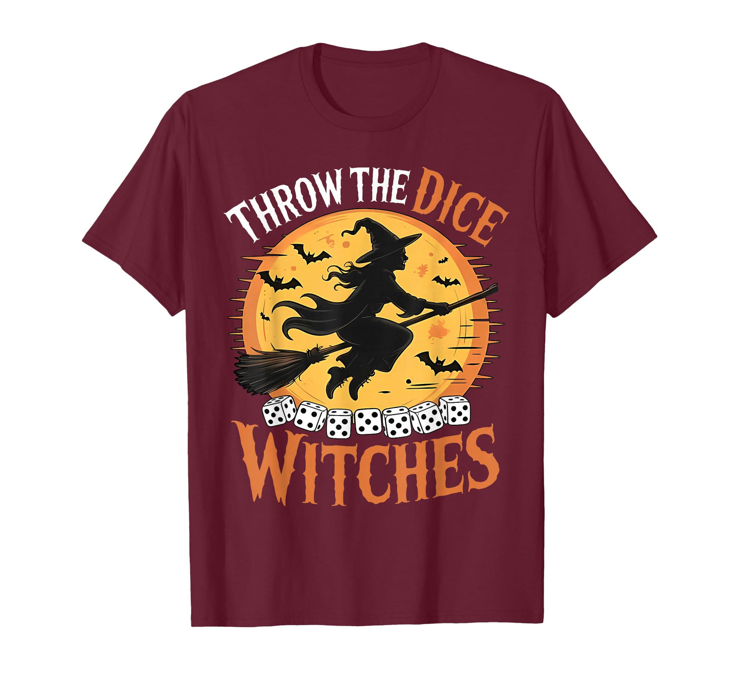 Throw The Dice Witches Bunco Party T-Shirt