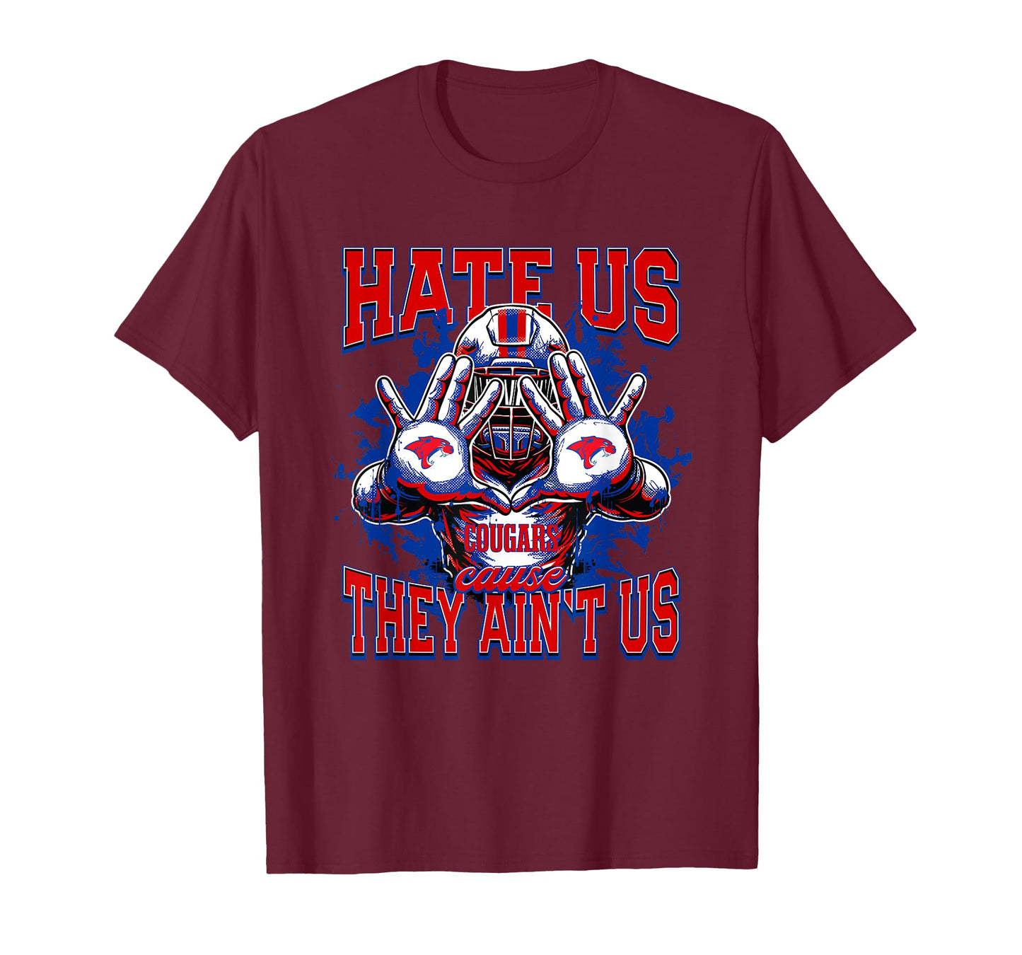 Cooper Cougars Logo Hate Us Cause They Ain't HS T-Shirt