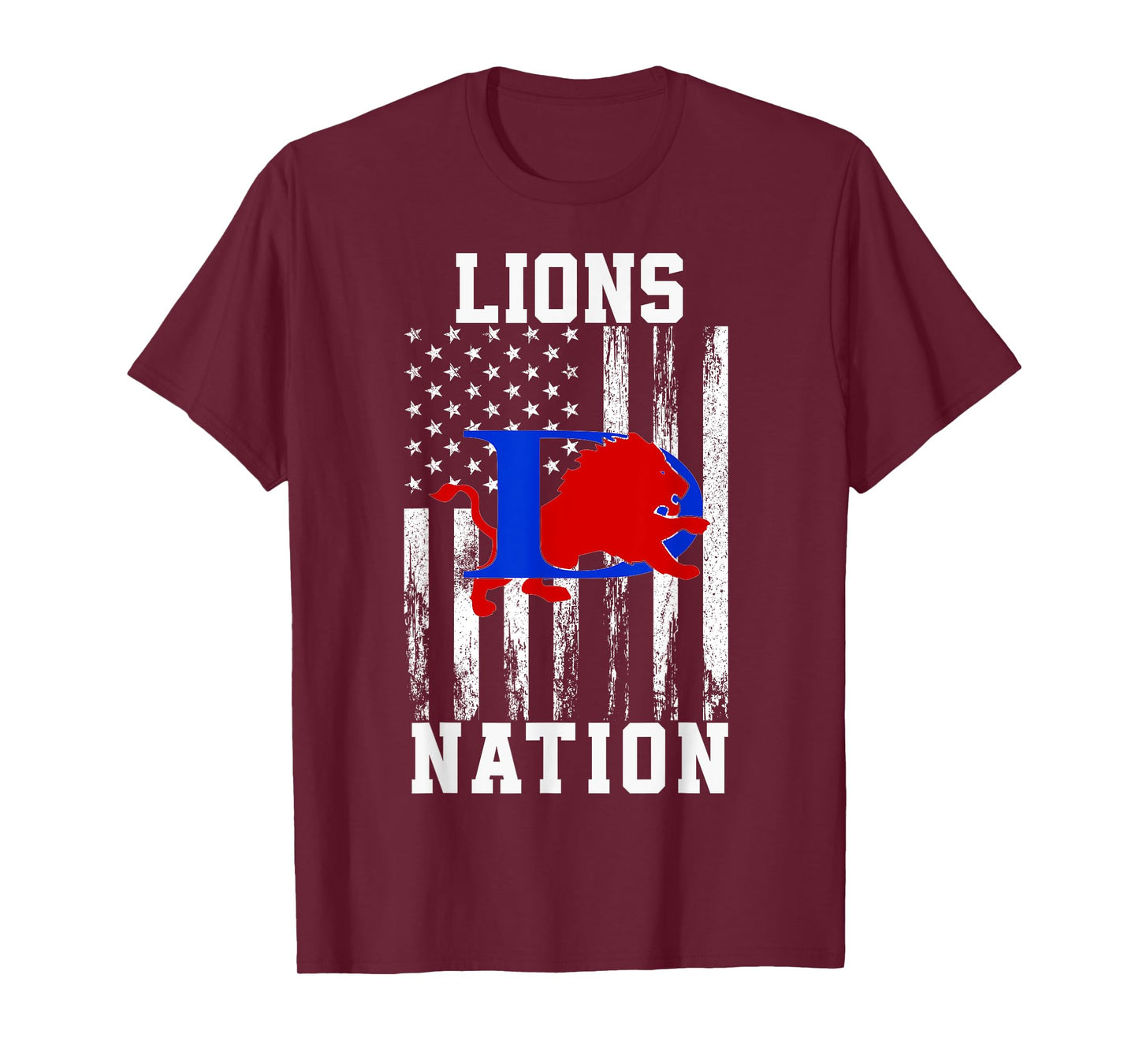 Durant Lions Logo Nation HS T-Shirt