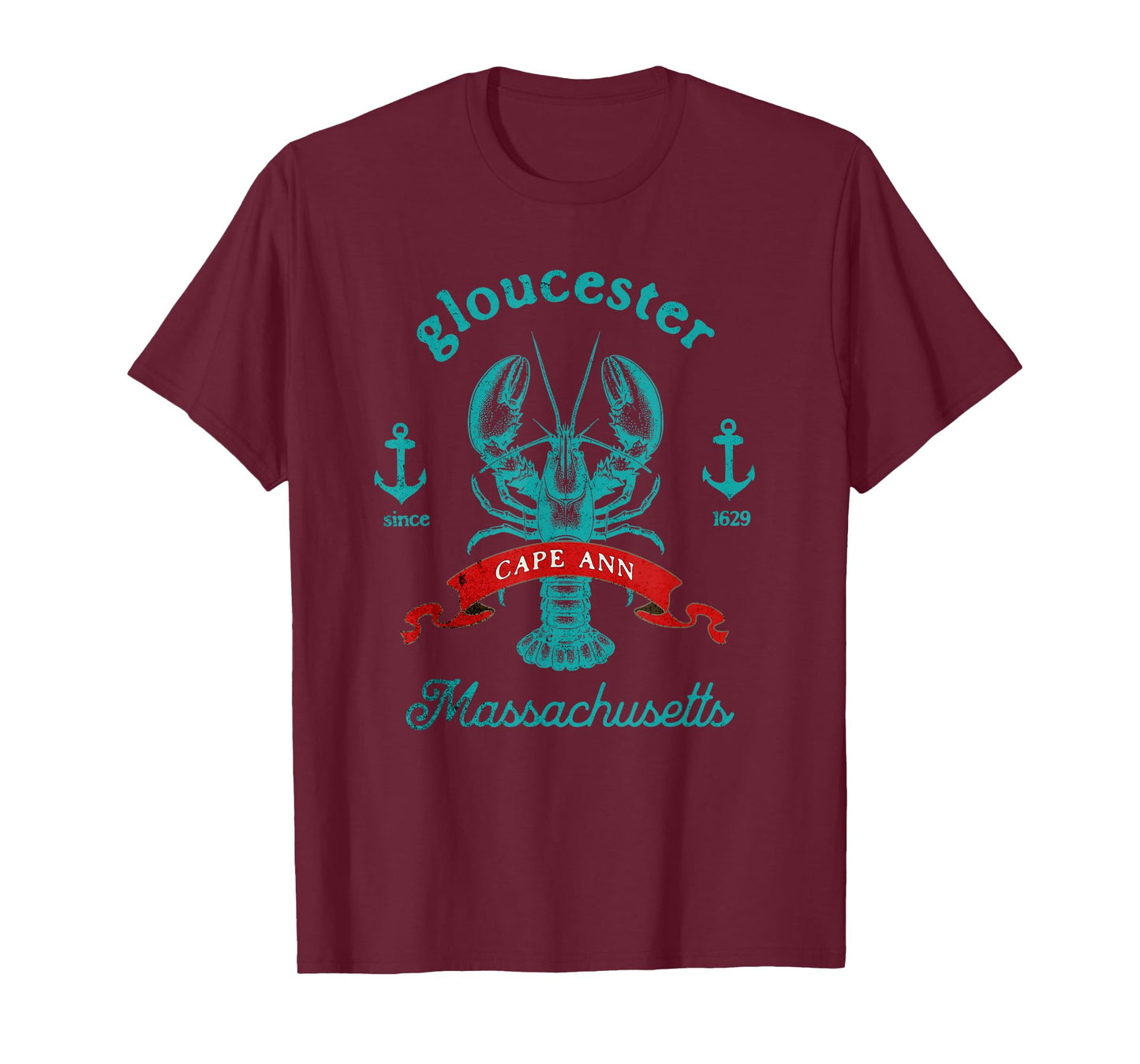 Gloucester MA Lobster Fishing Massachusetts Souvenir T-Shirt
