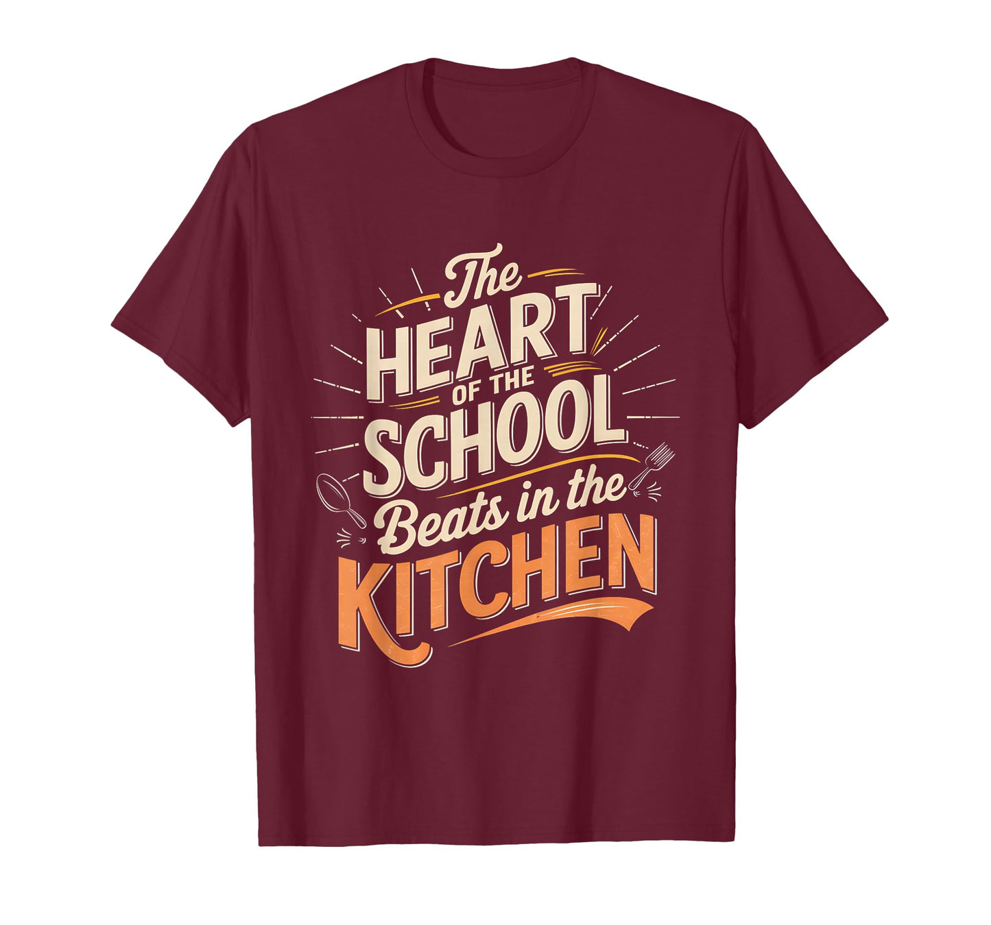 Lunch Hero Squad Retro tee a Food Service School lunch hero T-Shirt